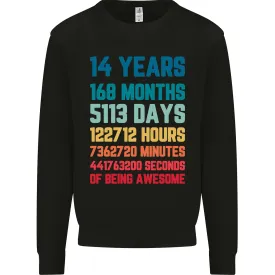 14th Birthday 14 Year Old Kids Sweatshirt Jumper