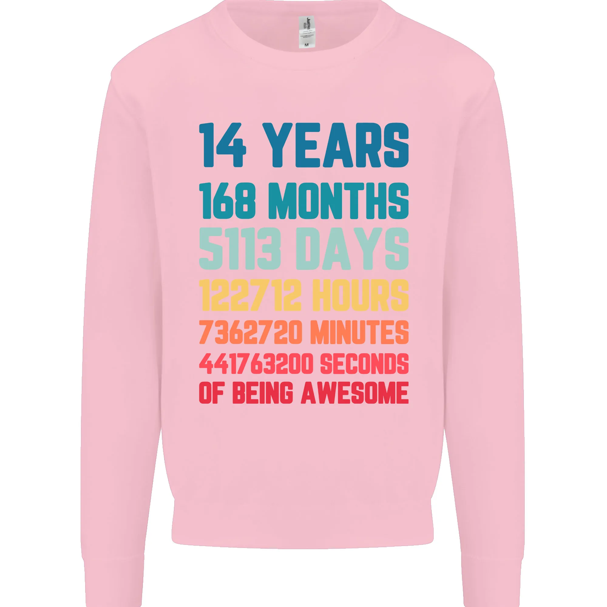 14th Birthday 14 Year Old Kids Sweatshirt Jumper
