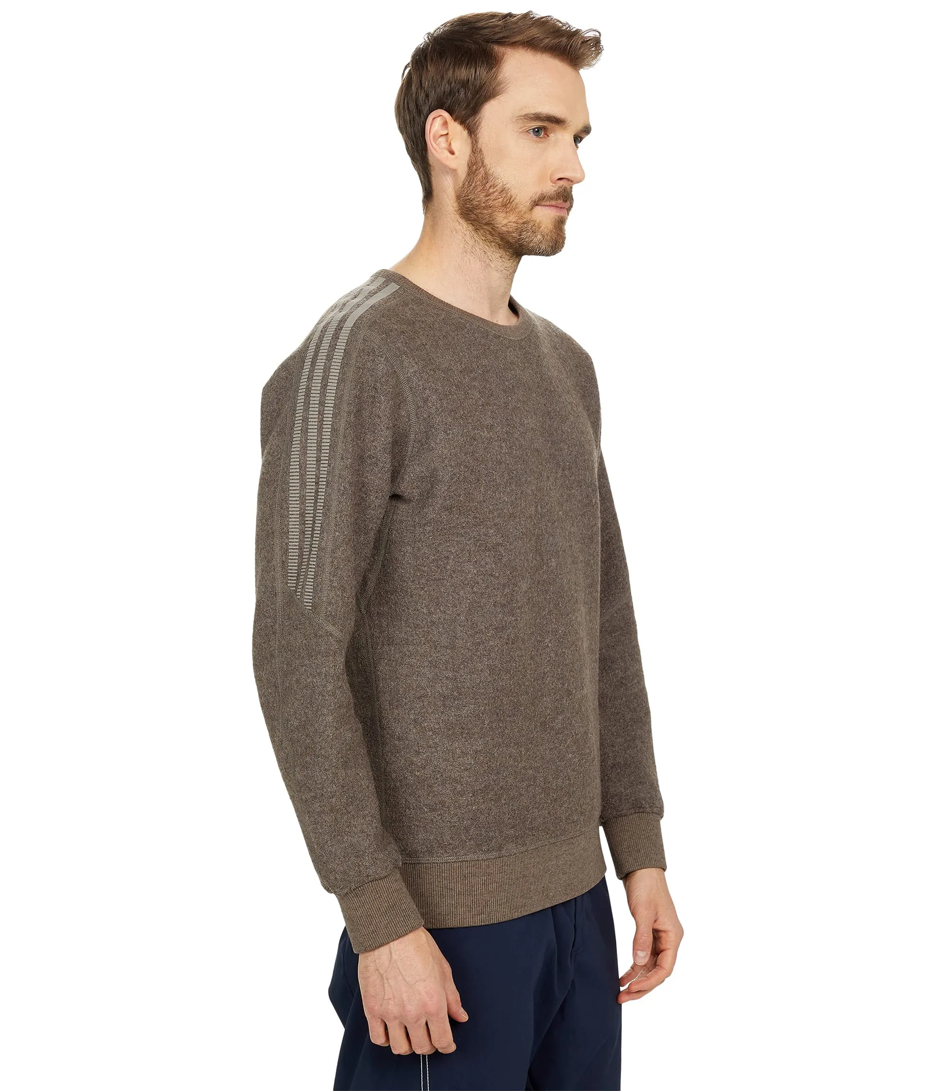 adidas Originals Hoodie, Adidas X Wings & Horns Bond Wool Long Sleeve Crew