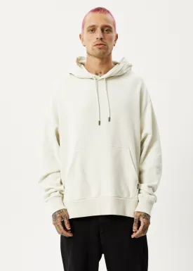 Afends Unisex Vital - Unisex Recycled Hoodie - Off White