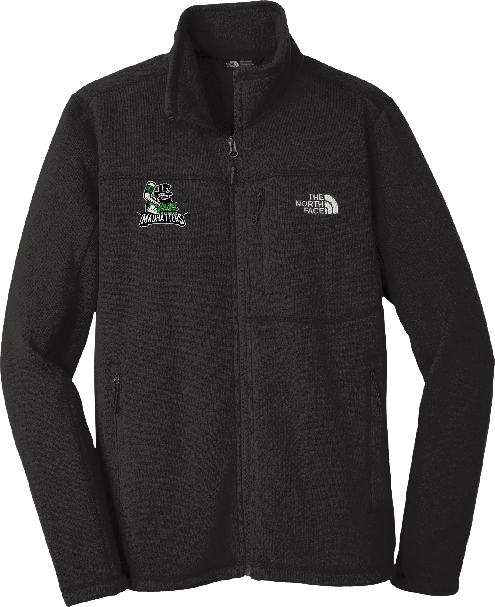 Atlanta Madhatters The North Face Sweater Fleece Jacket