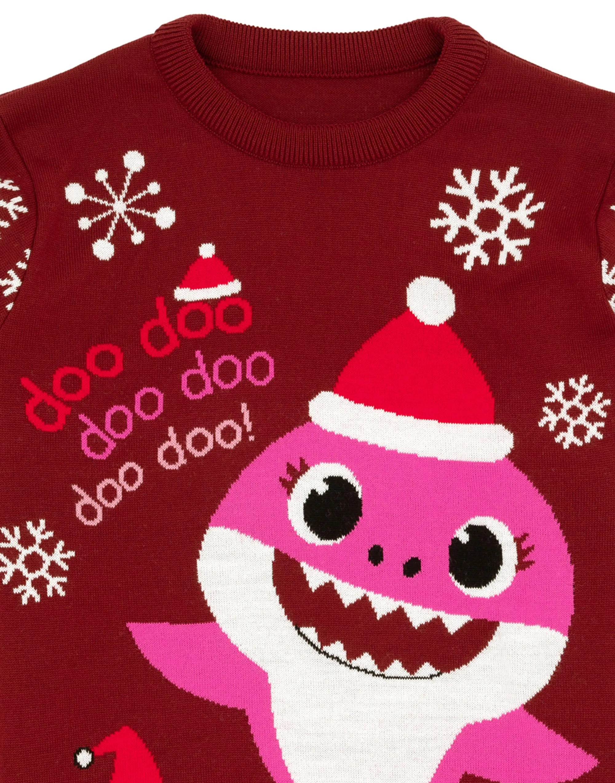 Baby Shark Mummy Shark Womens Matching Family Christmas Jumper