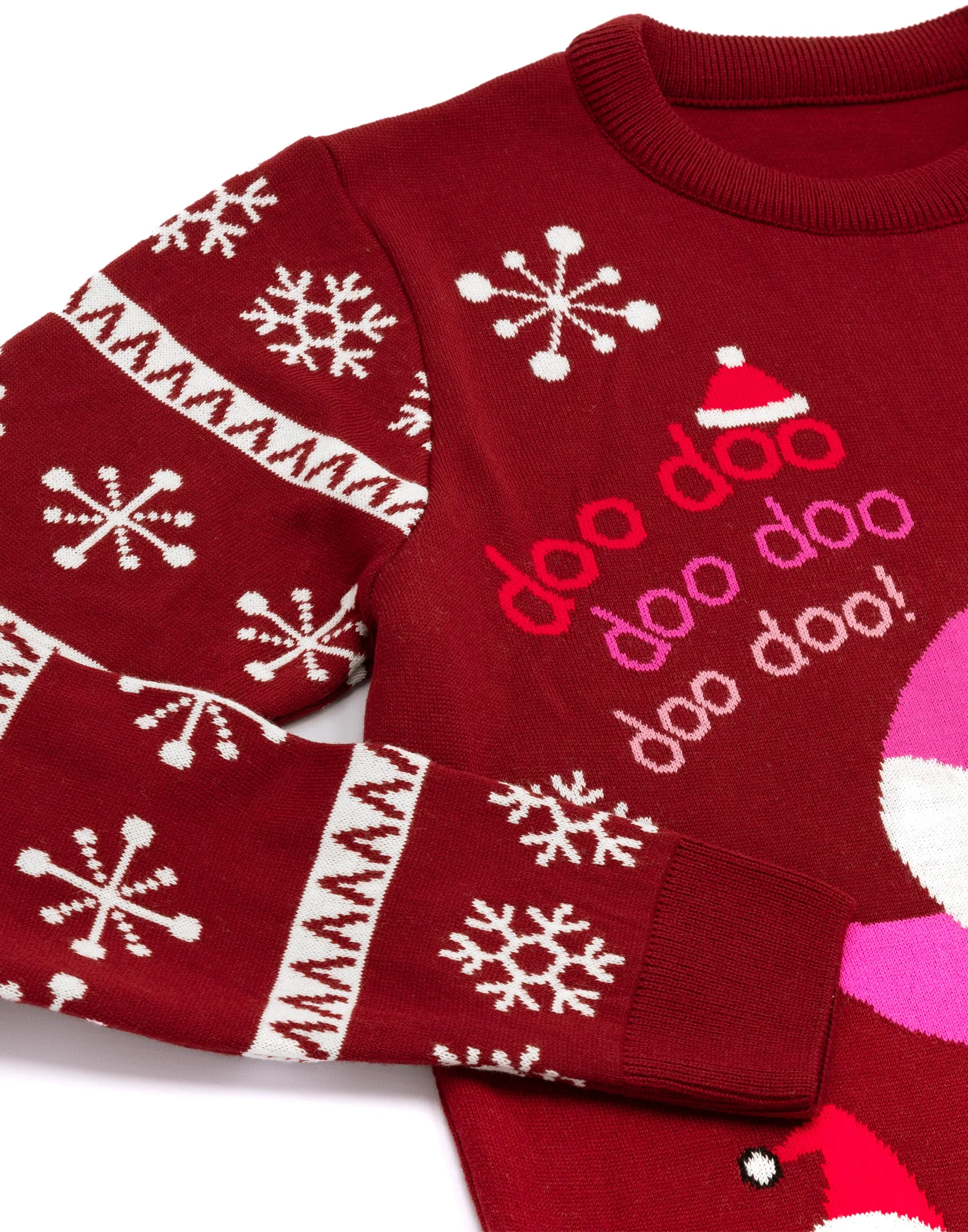 Baby Shark Mummy Shark Womens Matching Family Christmas Jumper