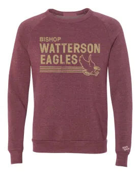 Bishop Watterson Retro Eagle Unisex Sweatshirt | ADULT