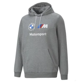 BMW MMS ESS FLEECE HOODIE Medium Gray Heather 2022