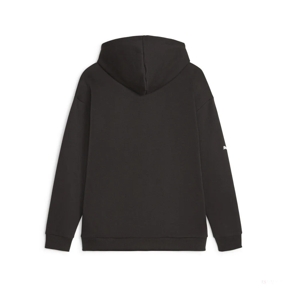 BMW MMS sweatshirt, hooded, Puma, ESS, women, fleece, black