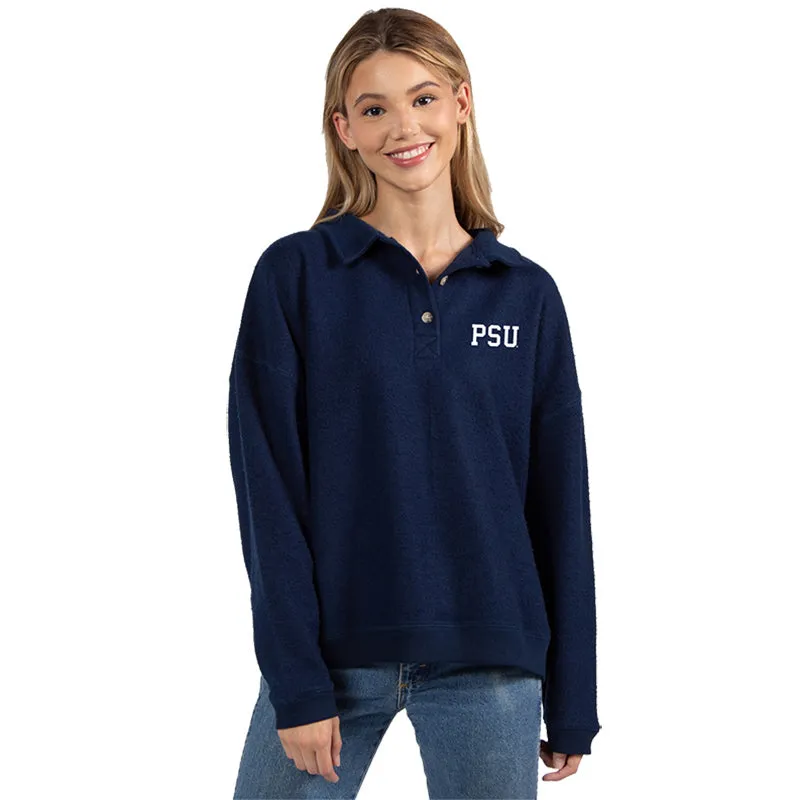 Chicka-D Ladies Fleece Henley