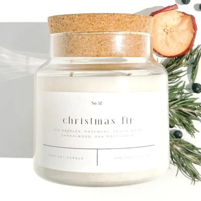 Christmas Fir: Two Wick 22oz Candle