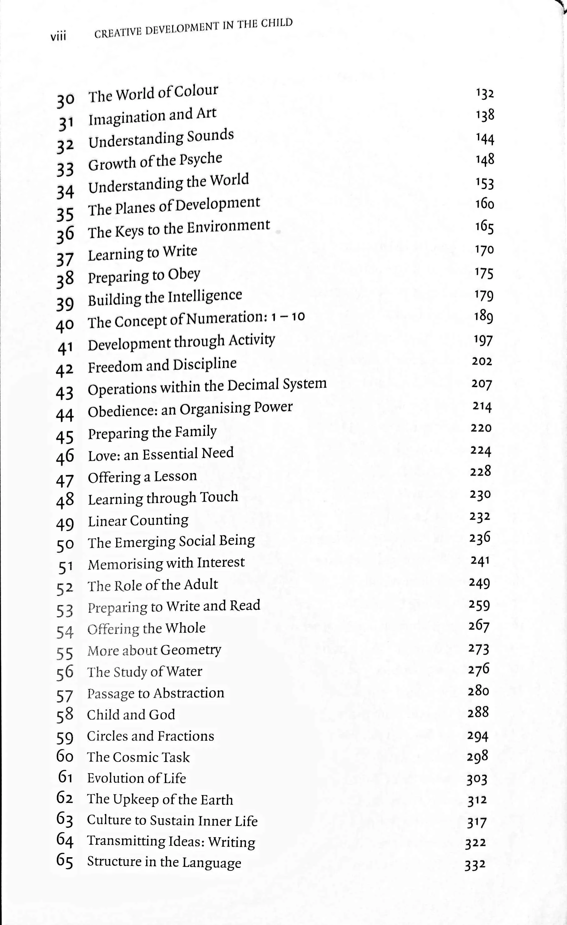 Creative Development in the Child