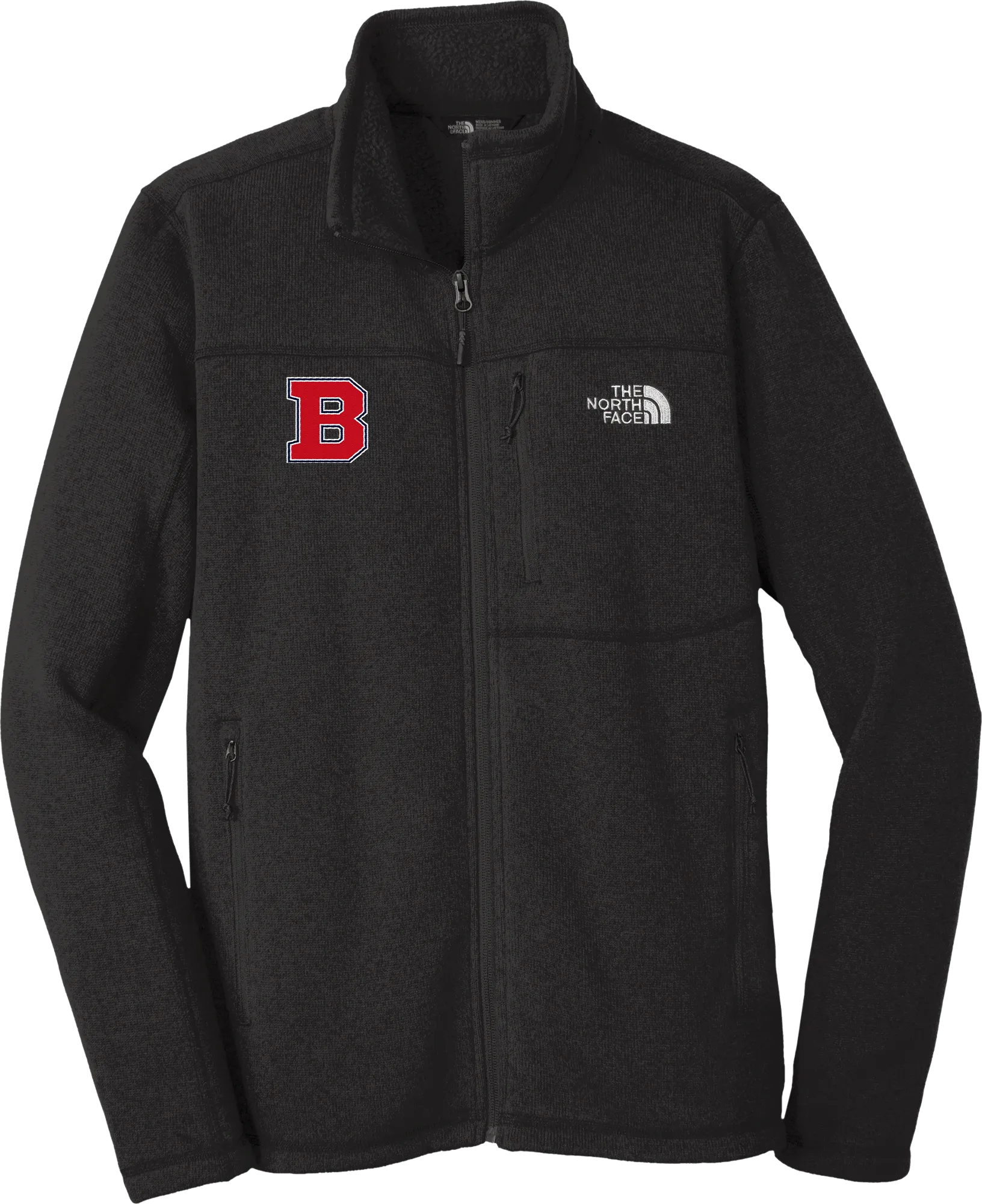 CT Bobcats The North Face Sweater Fleece Jacket