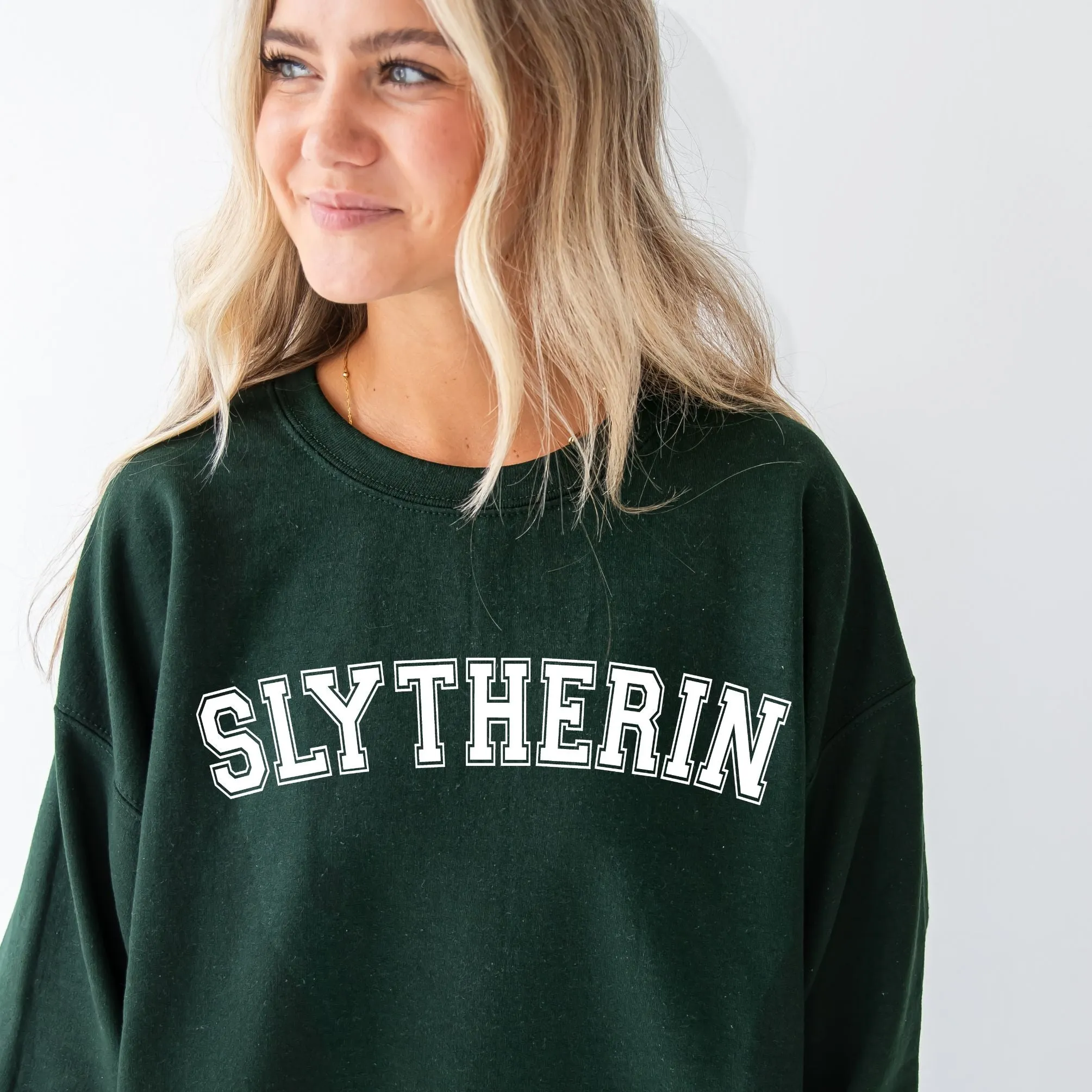 Custom Wizarding School House Crewneck Sweatshirt