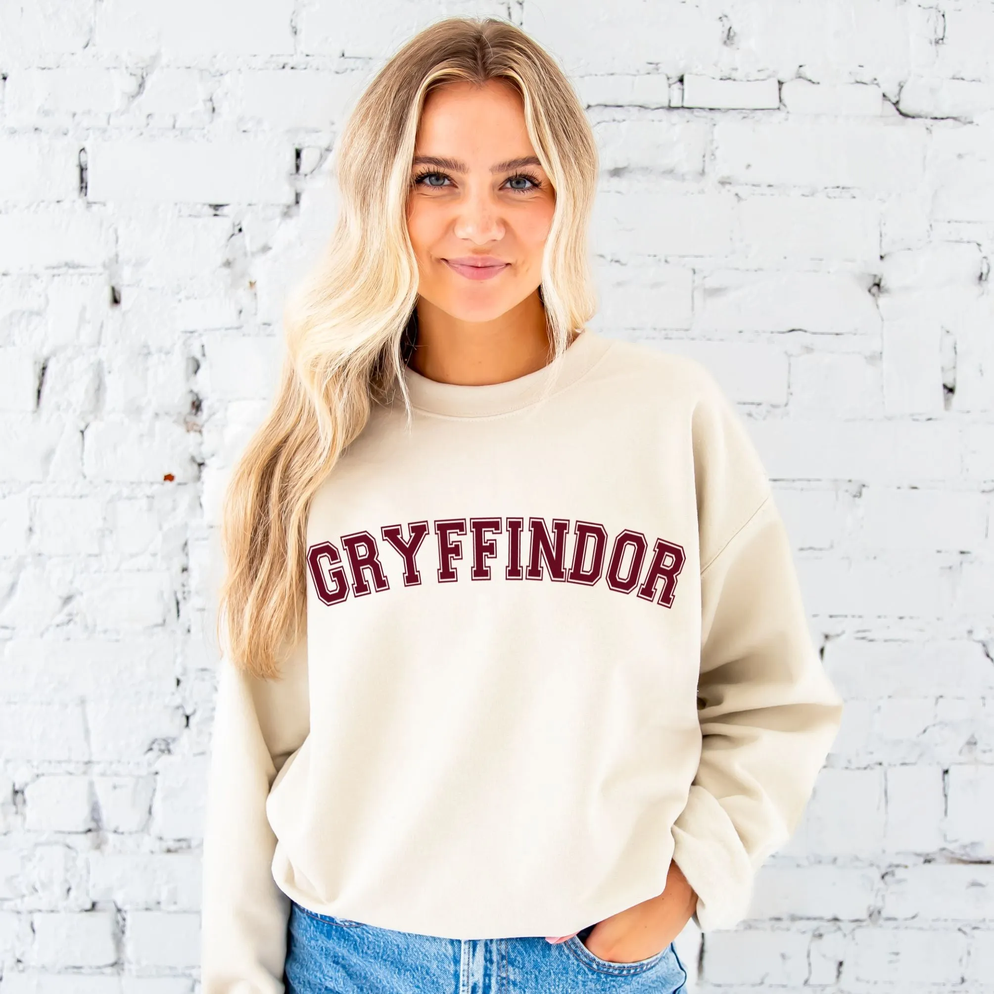 Custom Wizarding School House Crewneck Sweatshirt