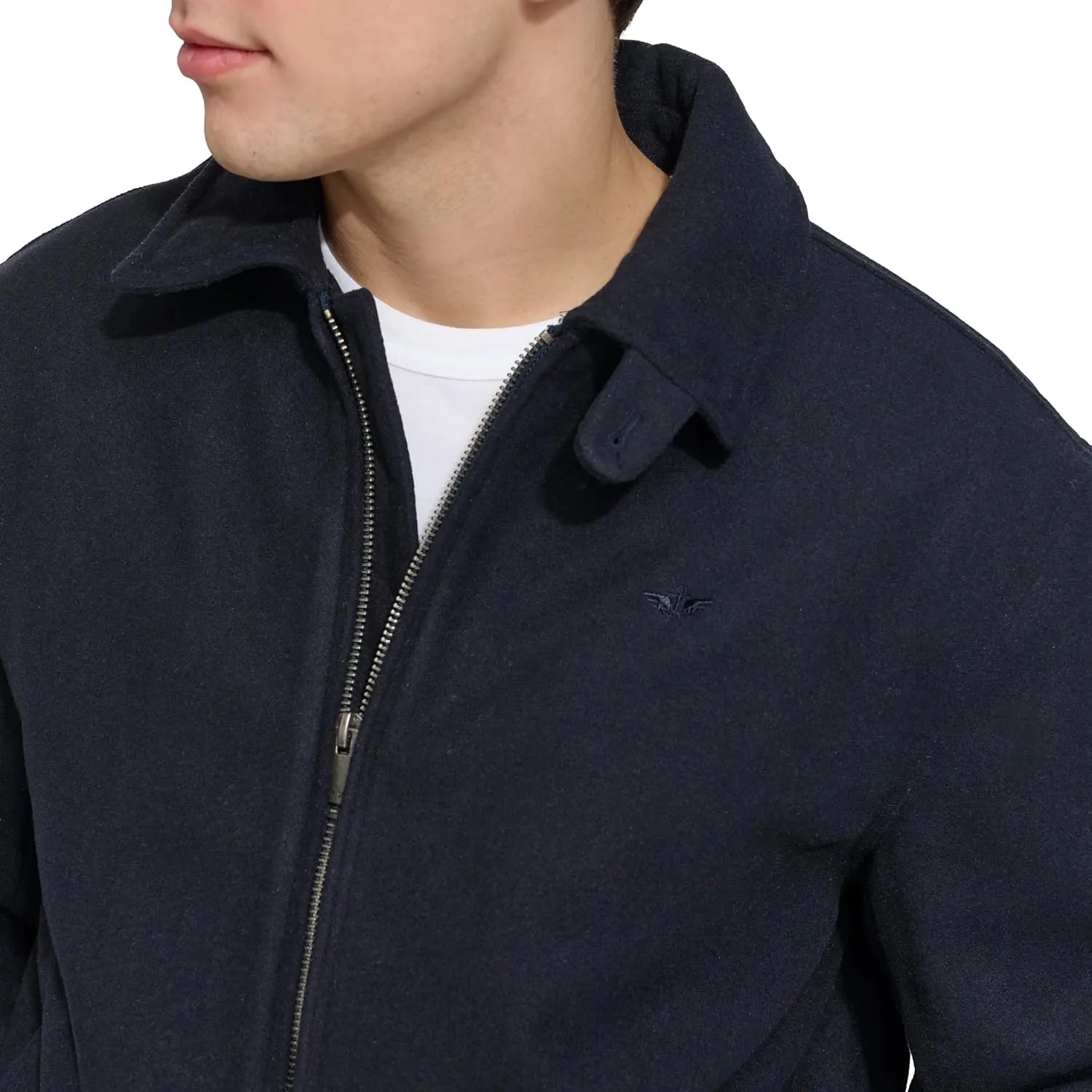 Dockers Men's Wool Blend Harrington Bomber