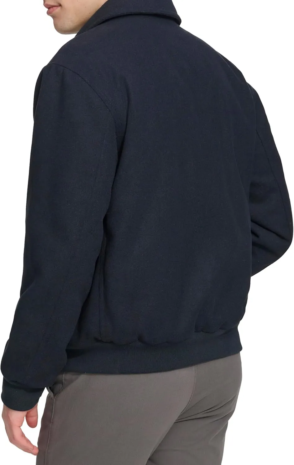 Dockers Men's Wool Blend Harrington Bomber