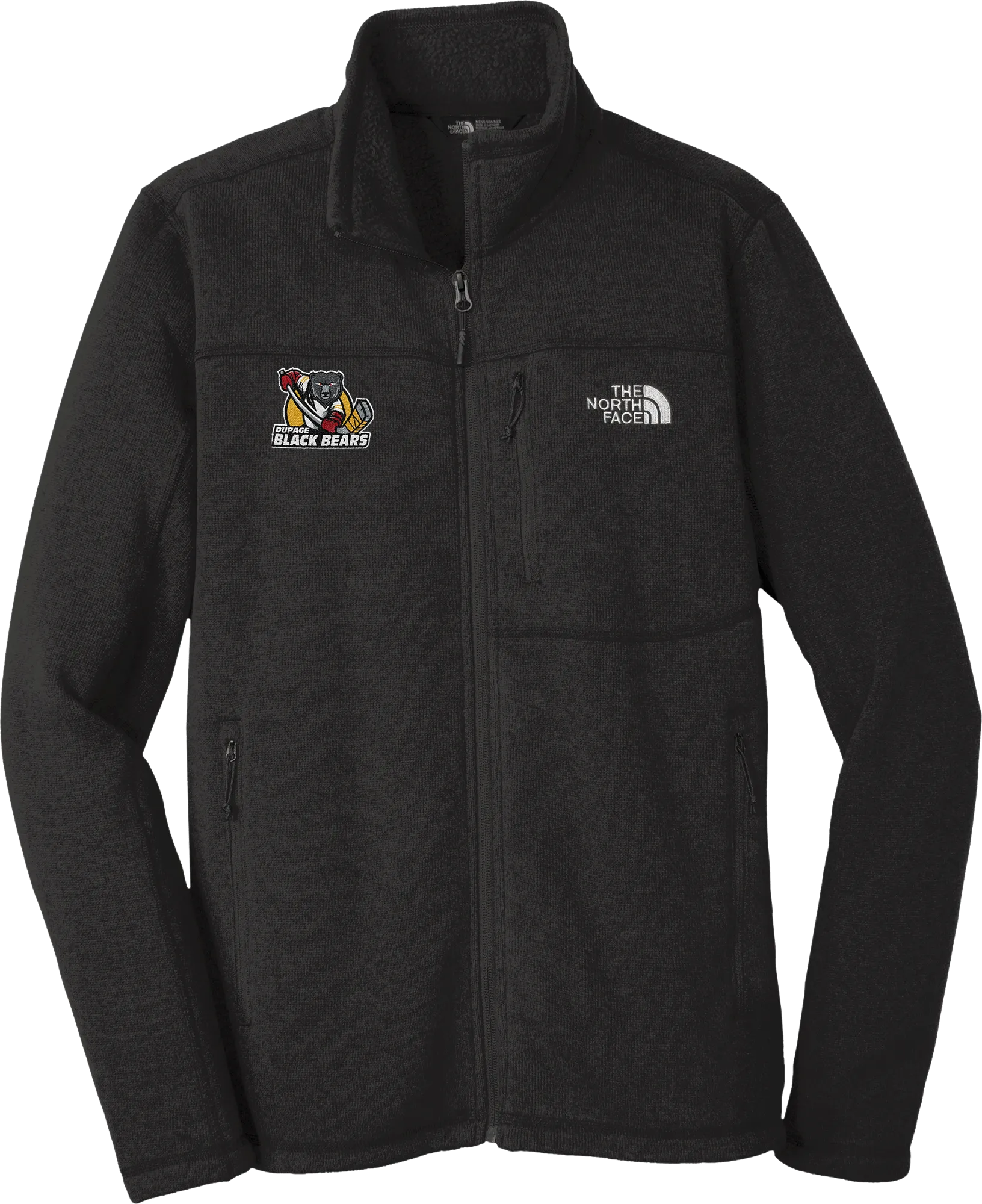Dupage Black Bears The North Face Sweater Fleece Jacket