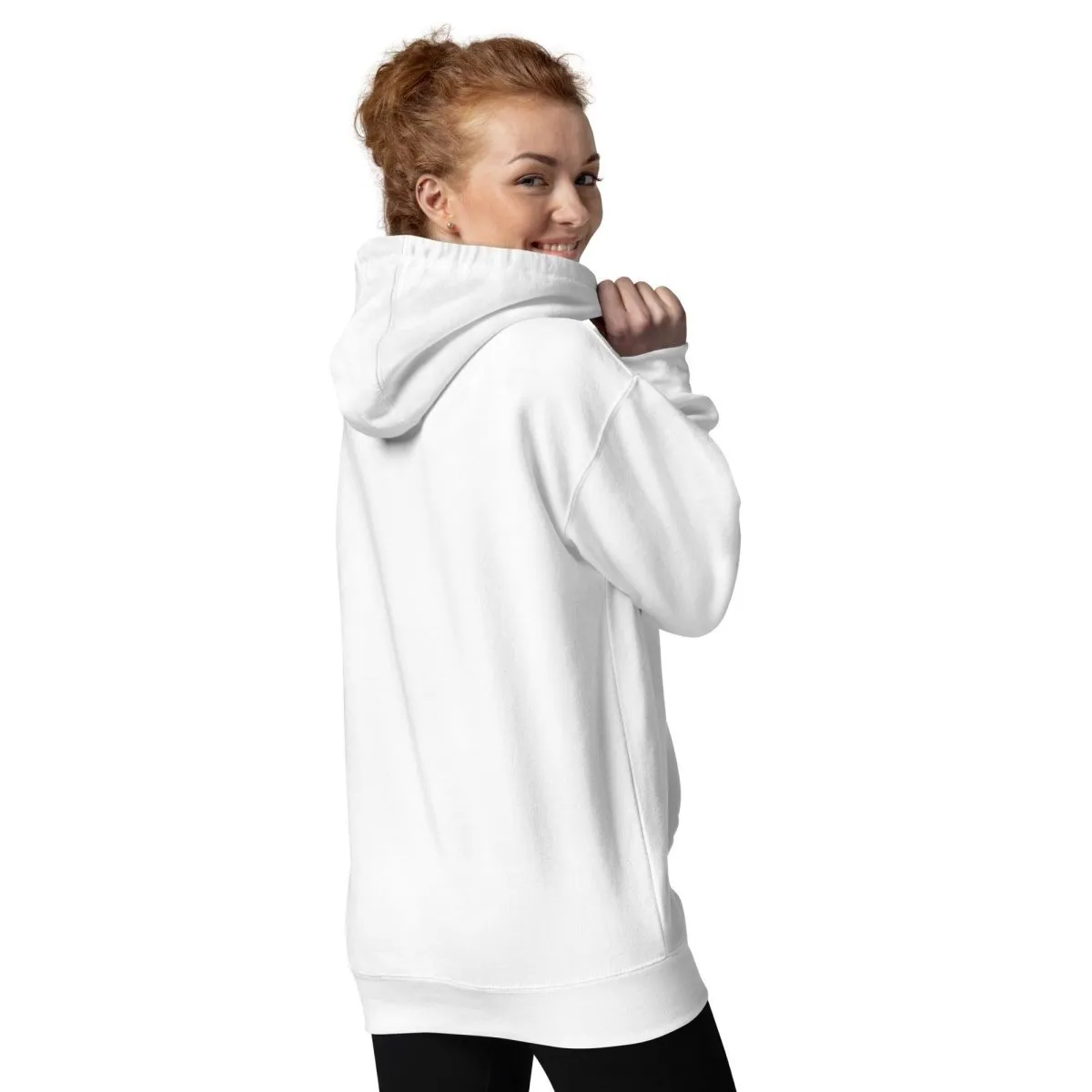 Embroidered Unisex Premium Hoodie Met Molentjes Lopen