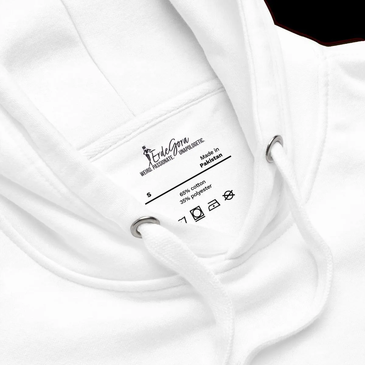 Embroidered Unisex Premium Hoodie Met Molentjes Lopen