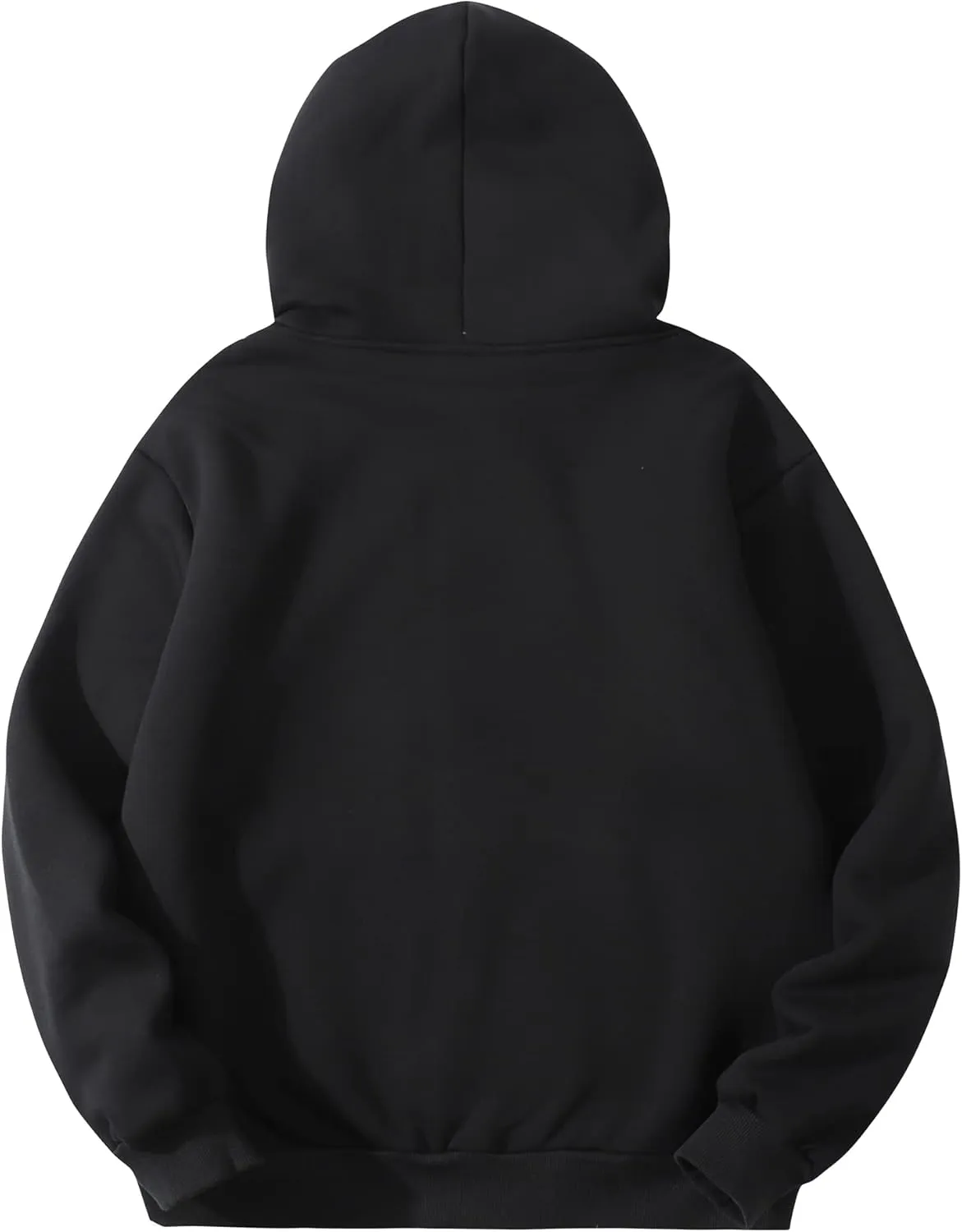 Flygo Men's Sherpa Hoodie Jacket Fleece Lined Zip Up Warm Hoodies Sweatshirt Winter Zipper Sweater Hooded Coat