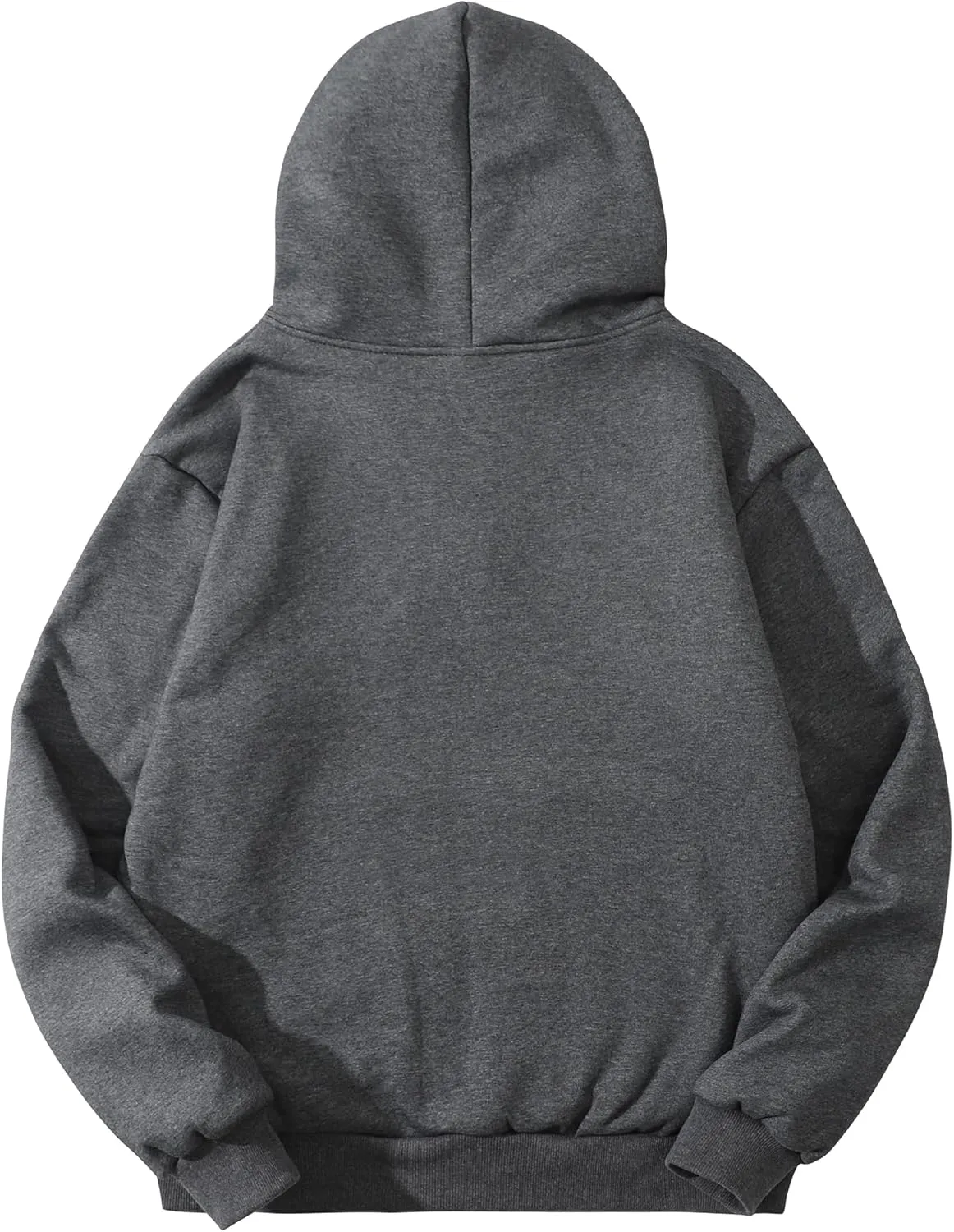Flygo Men's Sherpa Hoodie Jacket Fleece Lined Zip Up Warm Hoodies Sweatshirt Winter Zipper Sweater Hooded Coat