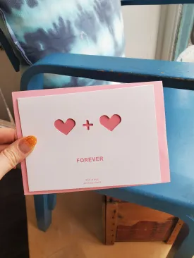 Forever <3   <3 Card