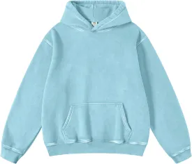 Hatant Oversized Hoodie Sweatshirts for Women Couples Heavyweight Hoodies Pullover Vintage Acid Wash Sweaters Pullover 2025