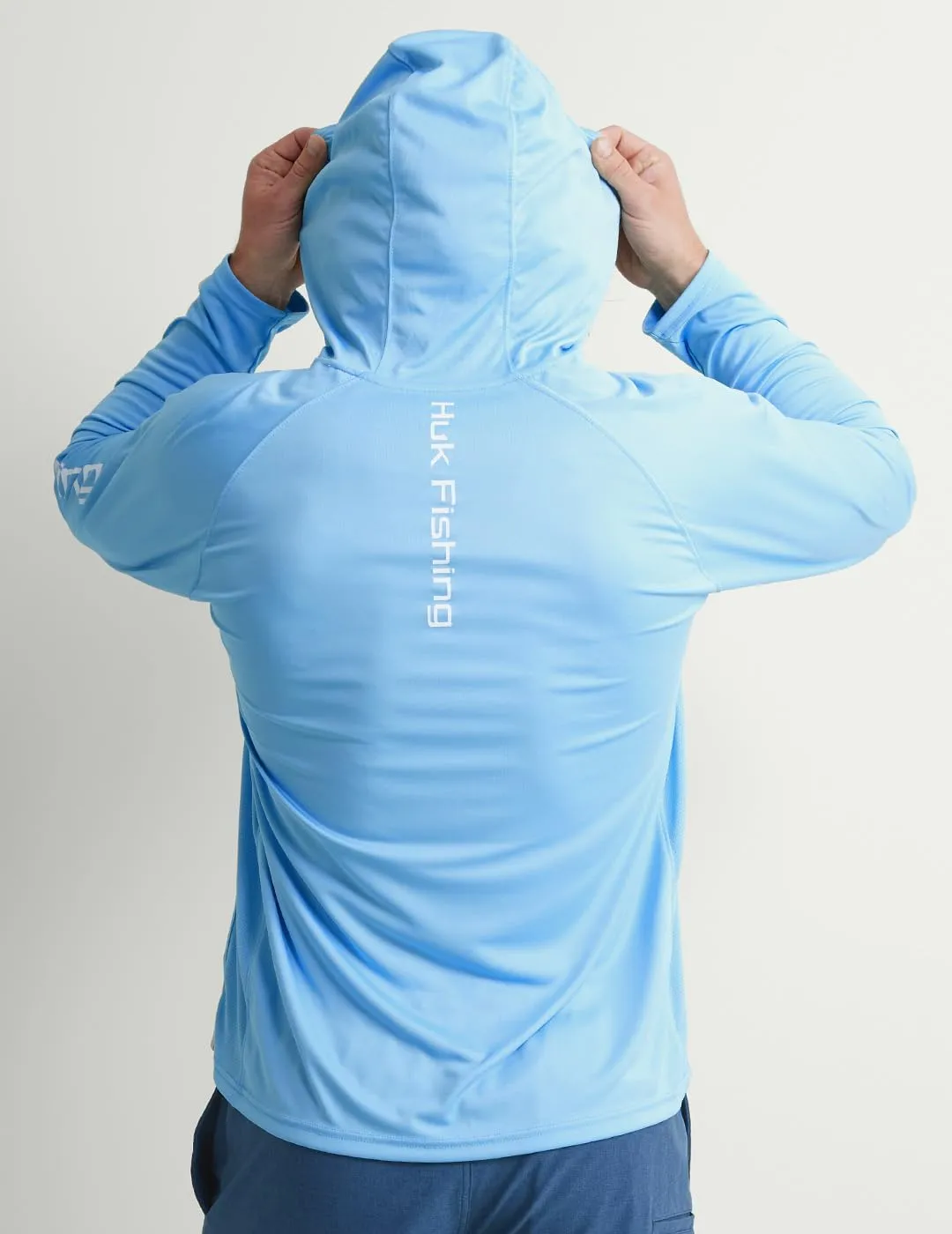 HUK Men's Pursuit Vented Long Sleeve Hoodie, Fishing Shirt with Hood