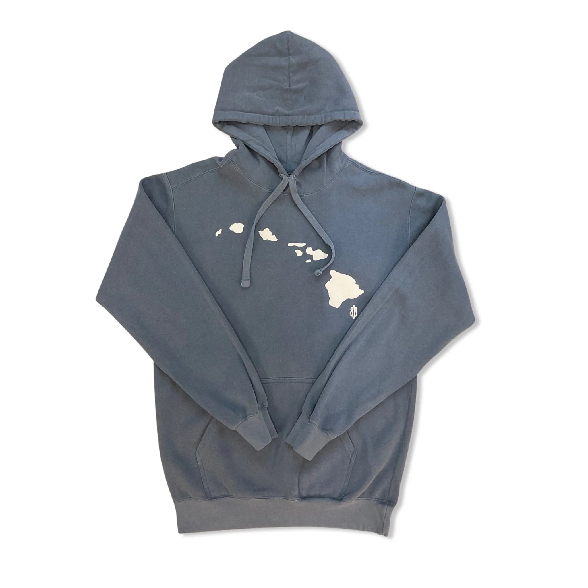 Islands Hoodie Garment Dyed