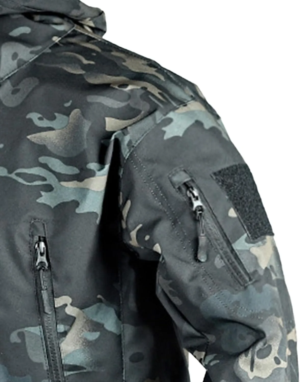 JEShifangjiusu Men'S Military Tactical Jackets Softshell Winter Warm Fleece Hooded Coat Casual Outdoor Hiking Hunting Jacket