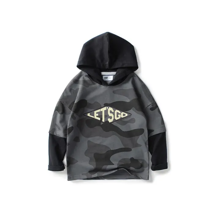 Let's Go Hoodie Camo Sweatshirt