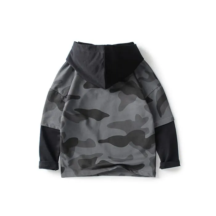 Let's Go Hoodie Camo Sweatshirt