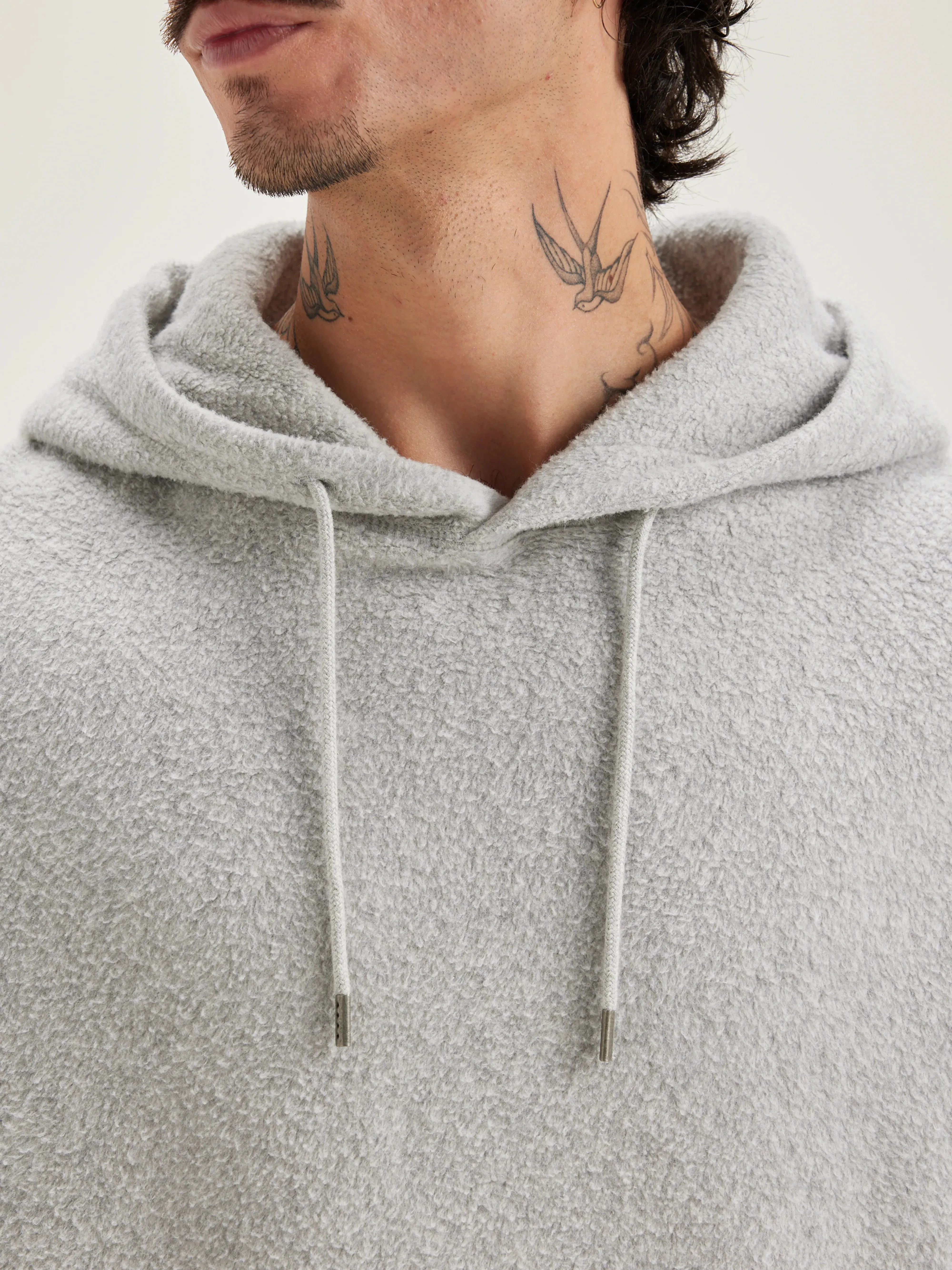 Mattis relaxed hoodie (242 / M / H. GREY)