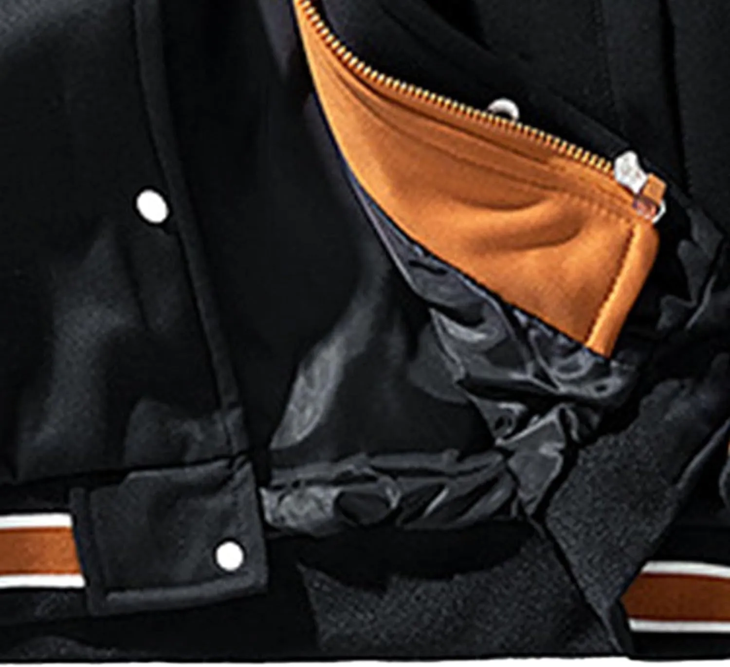 Men's Casual Varsity Jacket Hooded Vintage Lightweight Bomber Jackets Baseball Flight Hood Coat Windbreaker