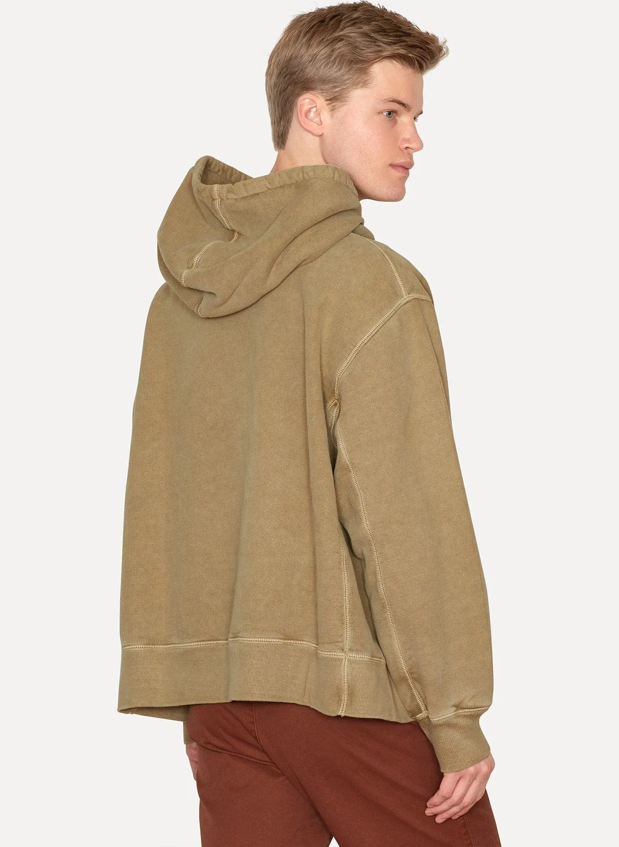 Military Dust Relaxed Fit Hoodie