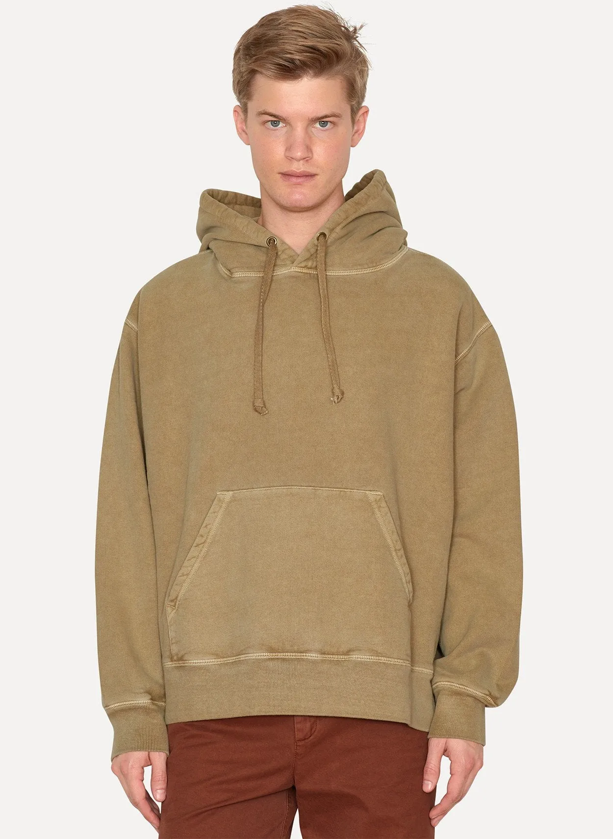 Military Dust Relaxed Fit Hoodie