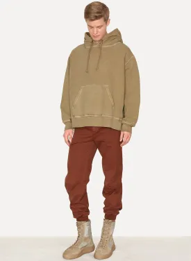 Military Dust Relaxed Fit Hoodie