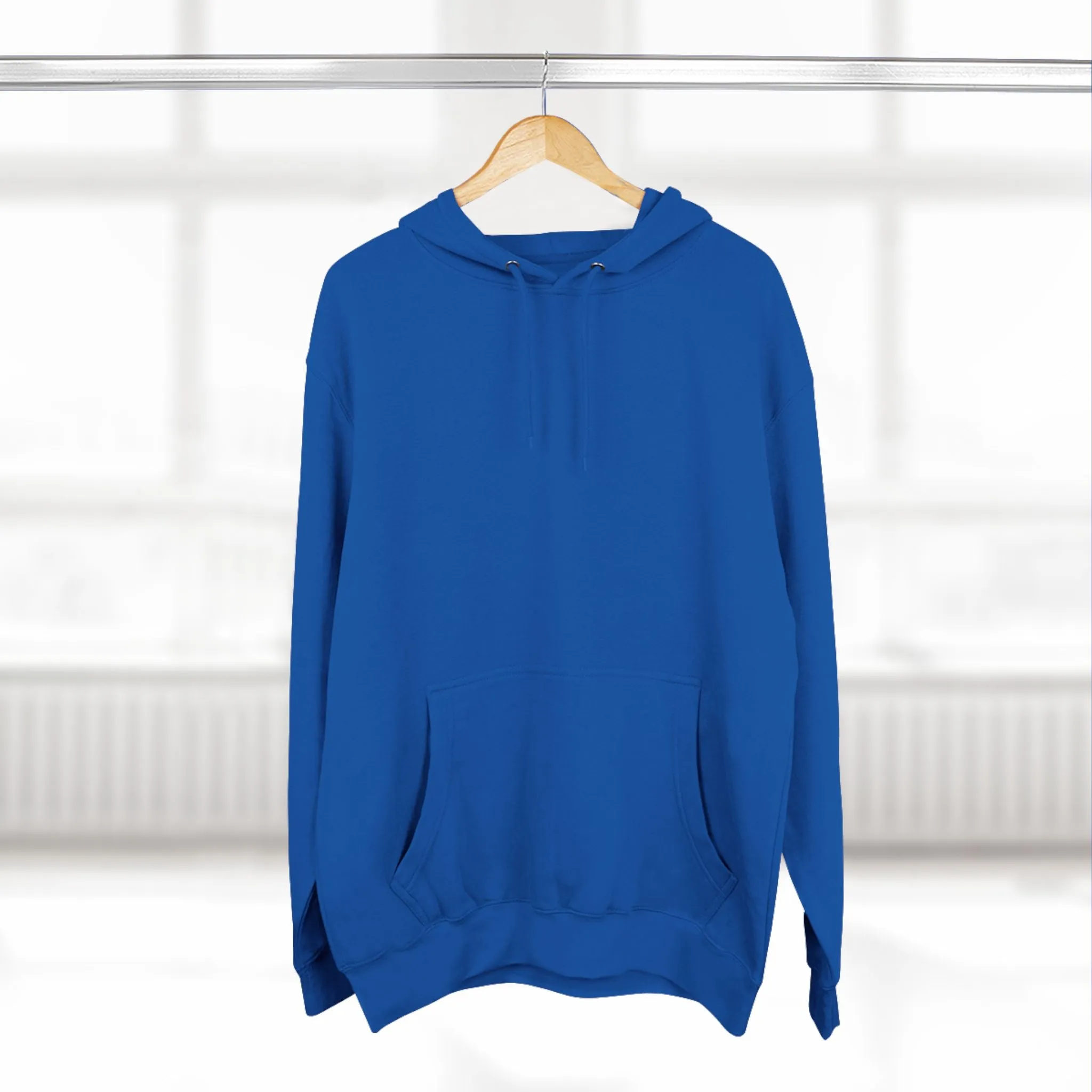 Motivational Three-Panel Fleece Hoodie - Decide Your Future