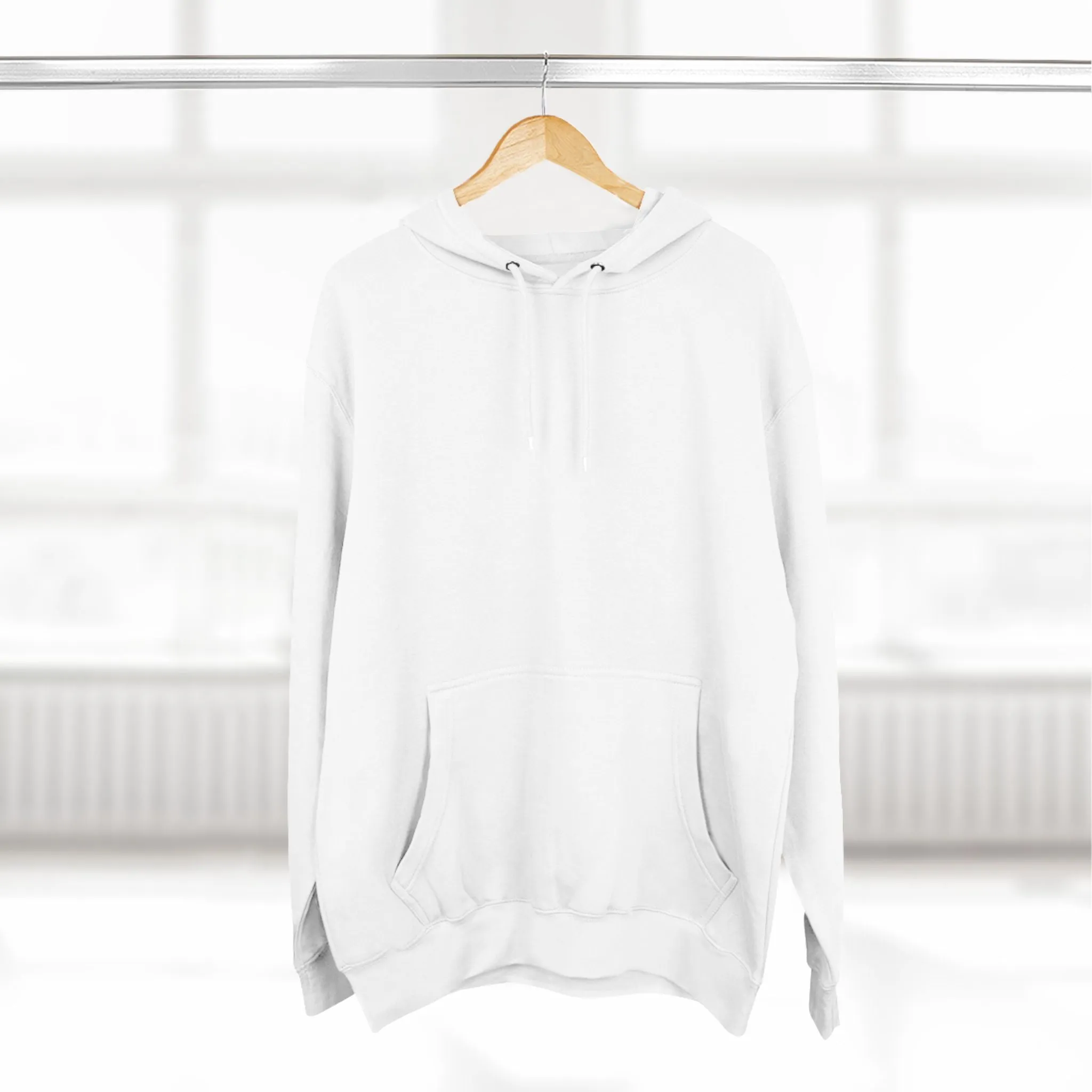 Motivational Three-Panel Fleece Hoodie - Decide Your Future