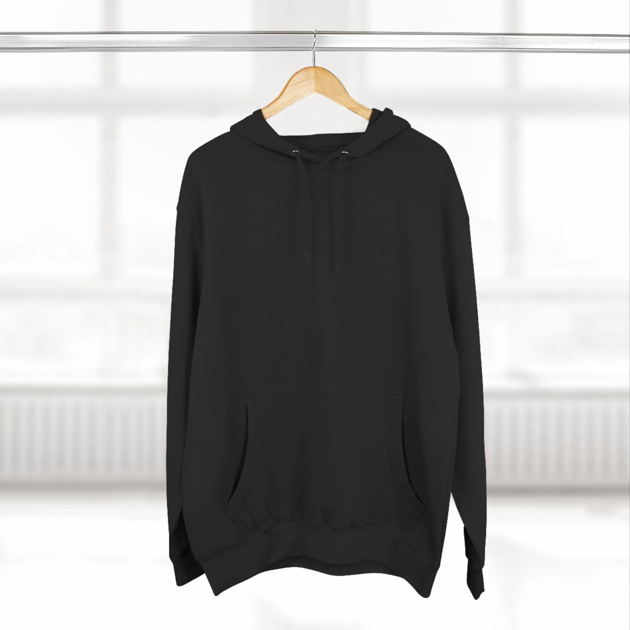 Motivational Three-Panel Fleece Hoodie - Decide Your Future