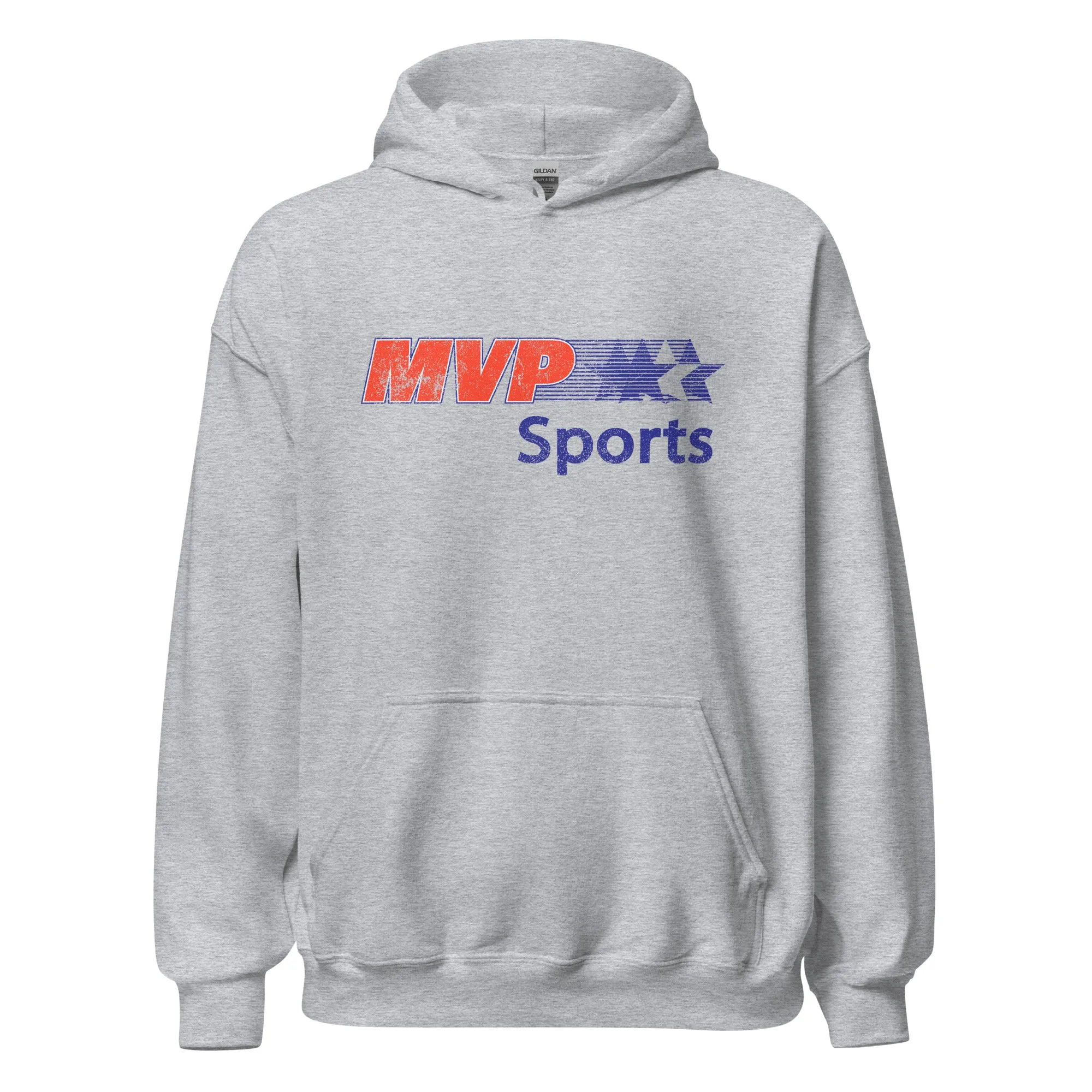 MVP Sports Hoodie - Retro Athletic Throwback Sweatshirt