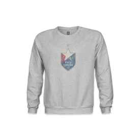 North Carolina FC Color Badge Youth Crewneck Sweatshirt - Grey