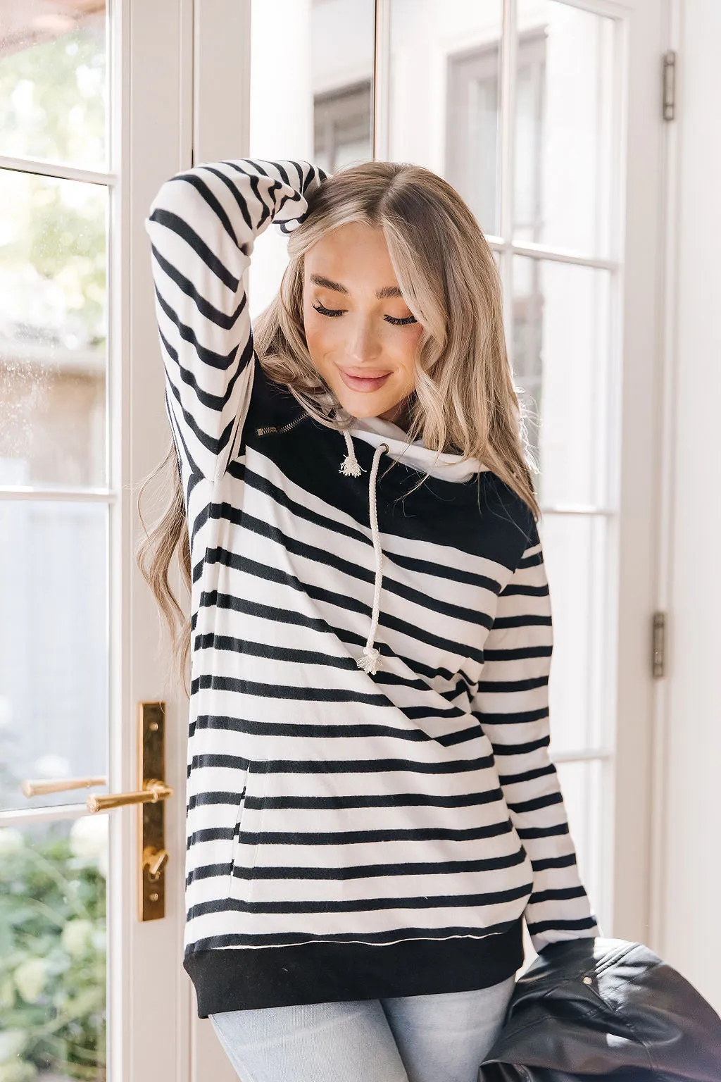 *Outlet* DoubleHood Sweatshirt (Starlight Night)