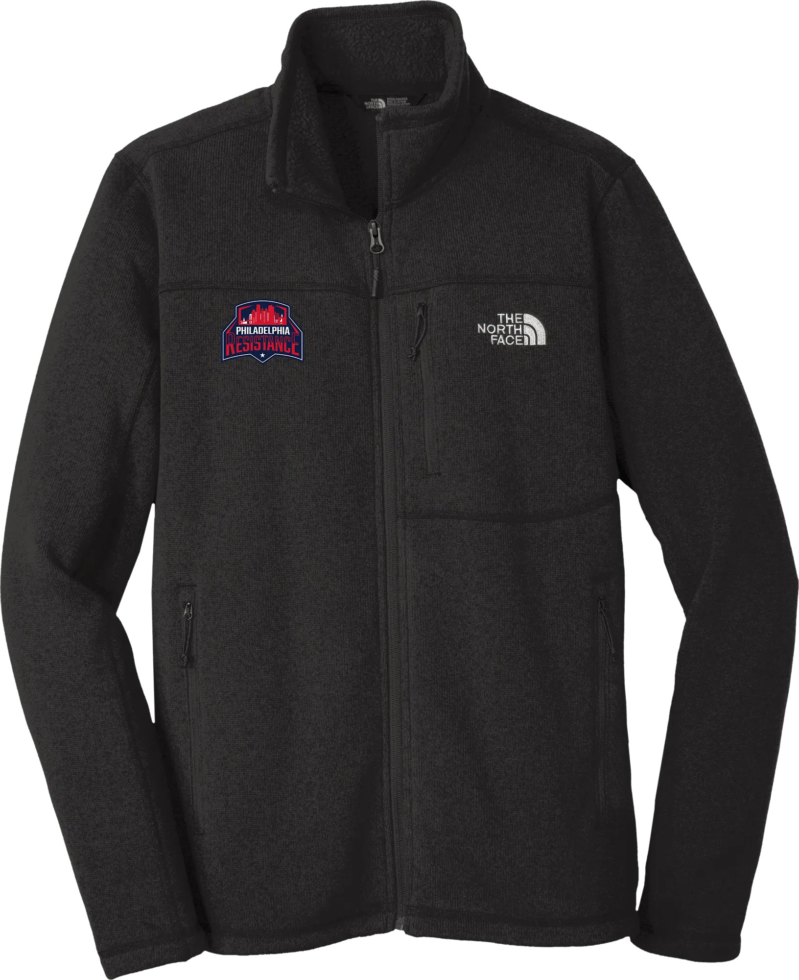 Philadelphia Resistance The North Face Sweater Fleece Jacket