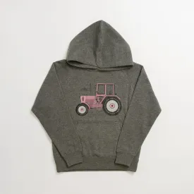 Pink Tractor Youth & Toddler Hoodie