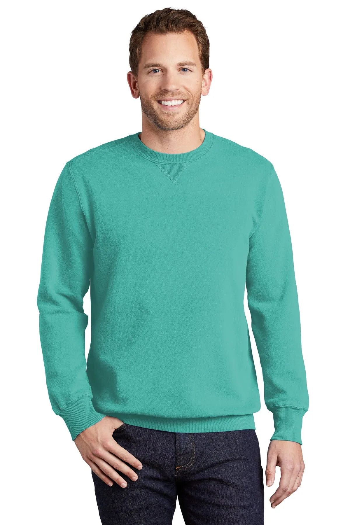 Port & Company ®  Beach Wash ™  Garment-Dyed Sweatshirt PC098