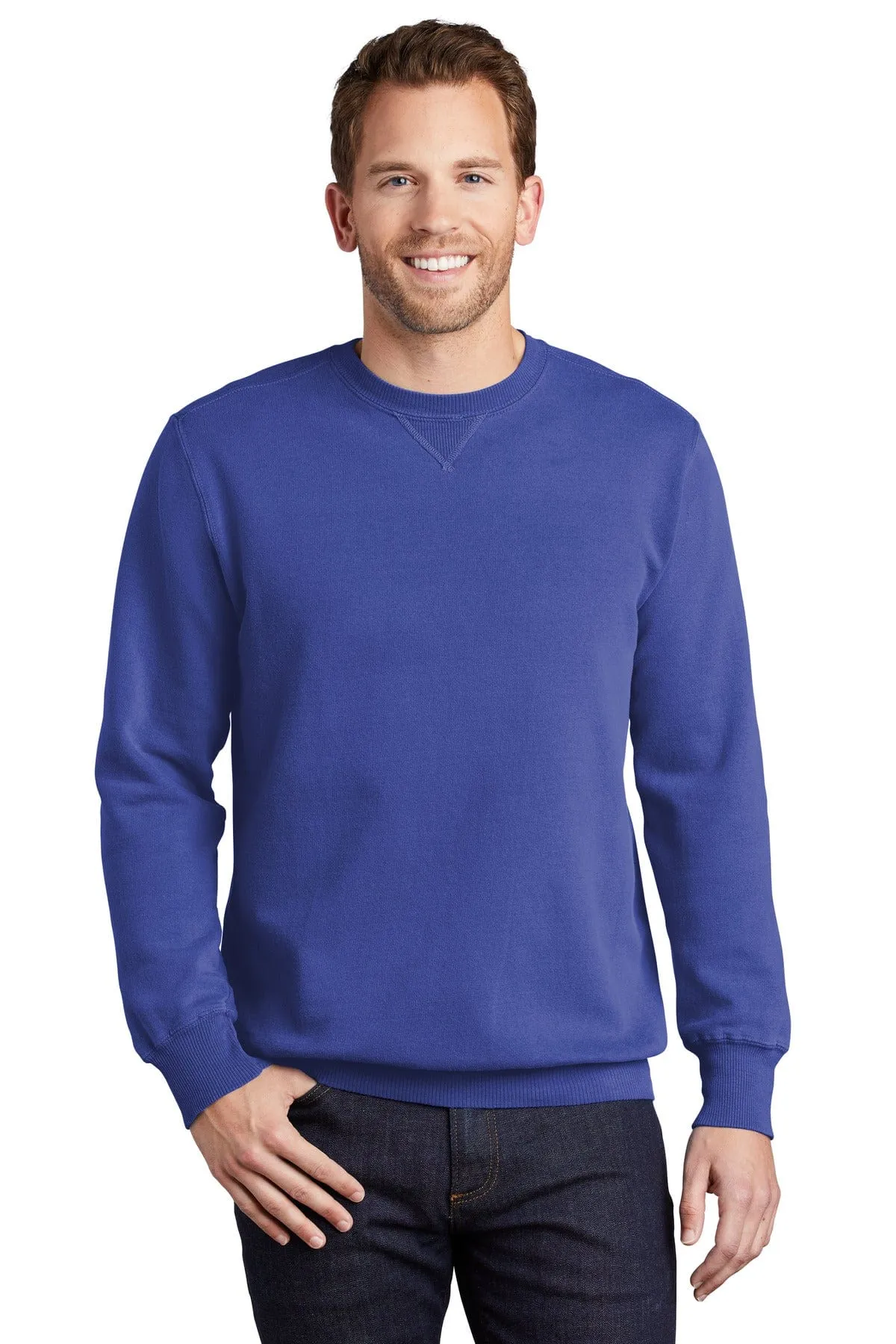 Port & Company ®  Beach Wash ™  Garment-Dyed Sweatshirt PC098