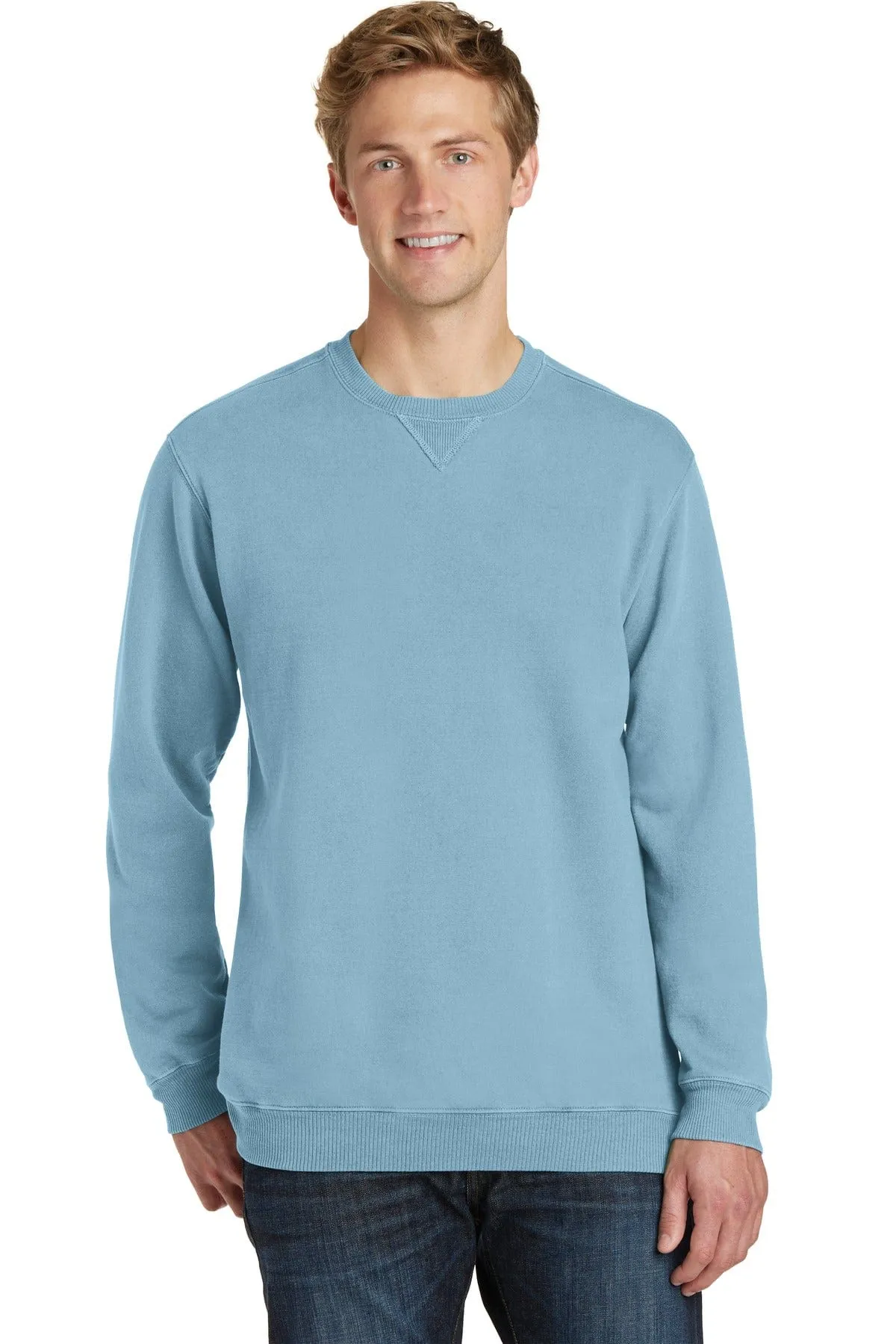 Port & Company ®  Beach Wash ™  Garment-Dyed Sweatshirt PC098
