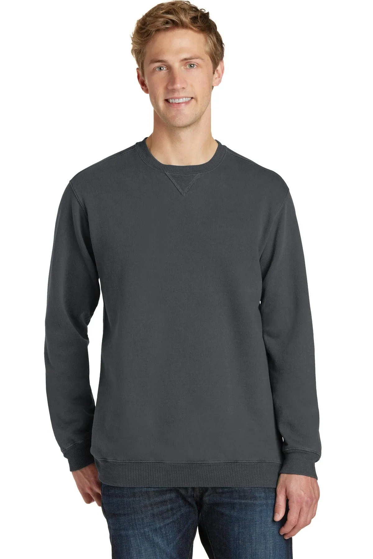 Port & Company ®  Beach Wash ™  Garment-Dyed Sweatshirt PC098
