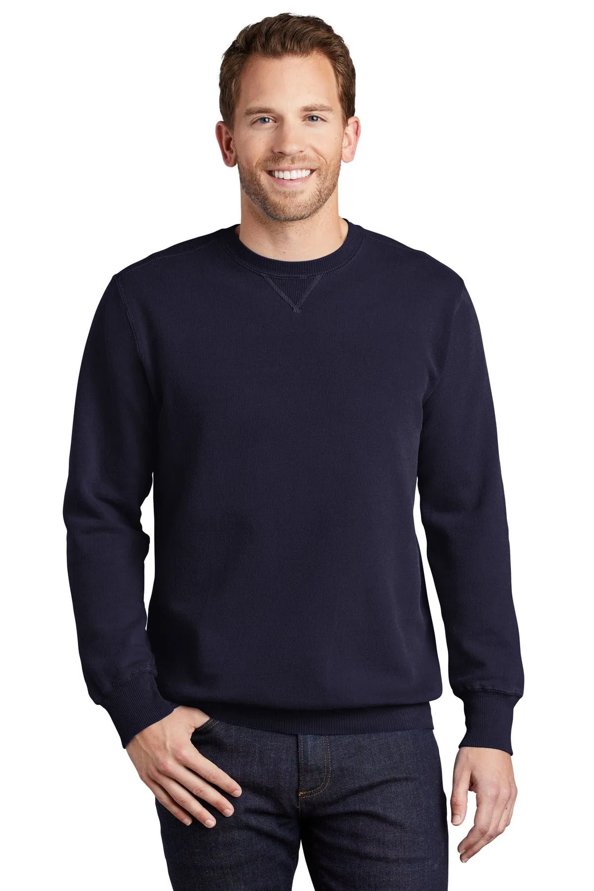 Port & Company ®  Beach Wash ™  Garment-Dyed Sweatshirt PC098