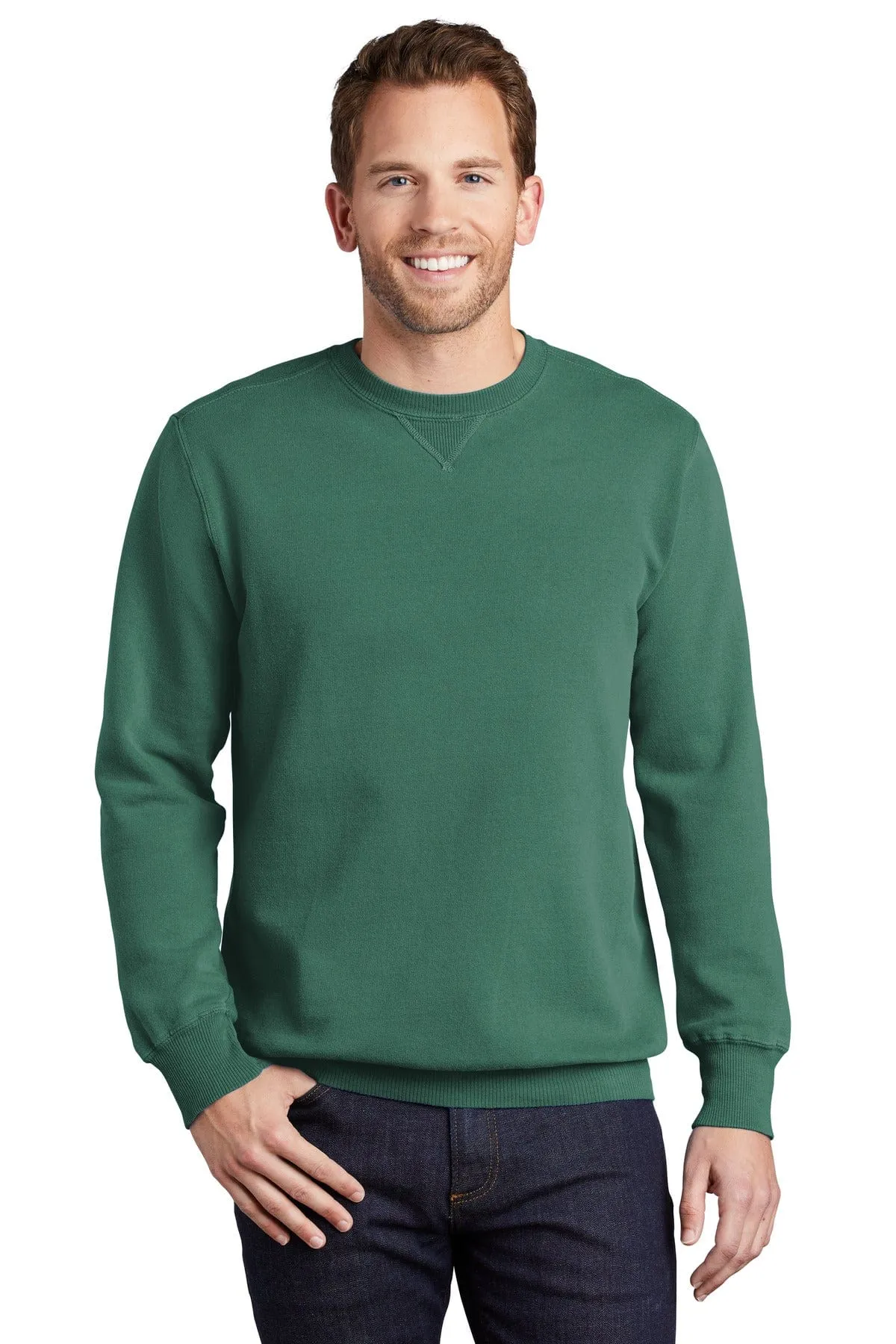 Port & Company ®  Beach Wash ™  Garment-Dyed Sweatshirt PC098