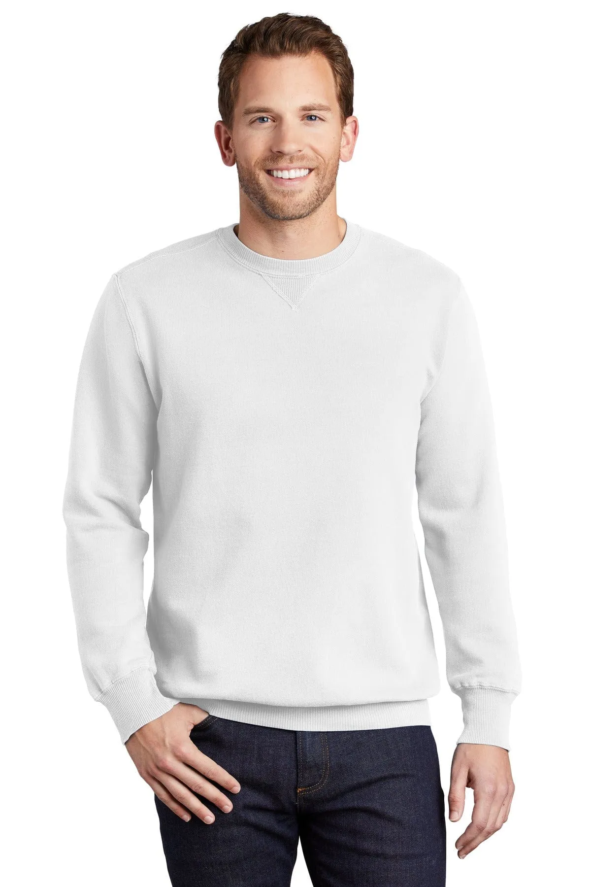 Port & Company ®  Beach Wash ™  Garment-Dyed Sweatshirt PC098